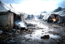 Natale senza riparo a Gaza