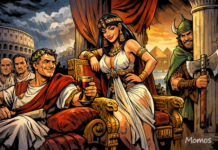Cesare, Cleopatra e il gioco delle gambe del trono