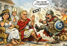 La regina Cleopatra e la pedata dell’alleato suo