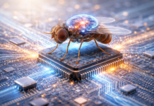Il cervello di un moscerino potrebbe essere caricato su un chip